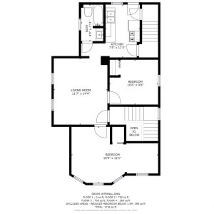 525 W Dayton St. - Floor Plan