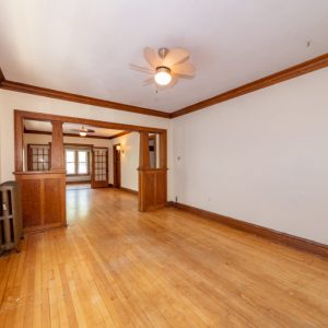 529 and 531 W Dayton St. - Living Room